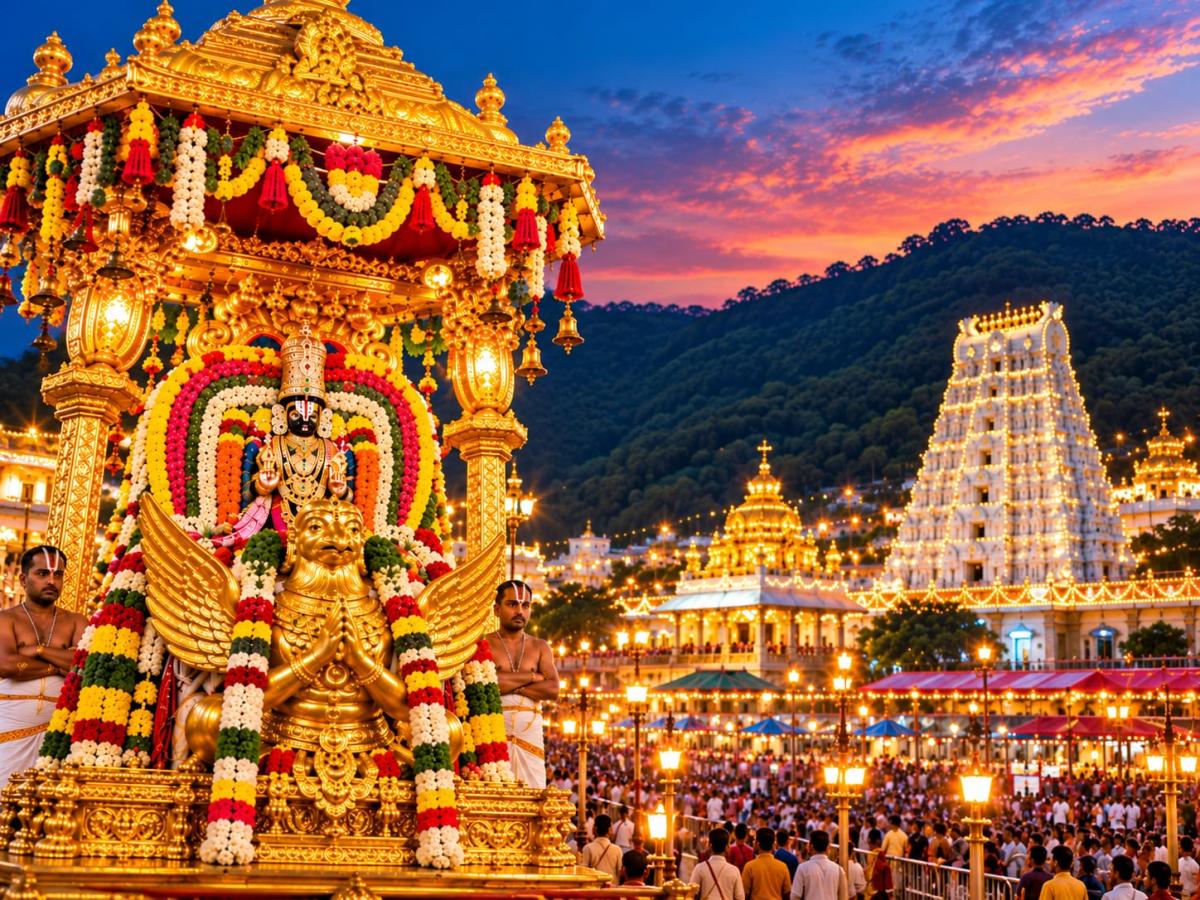 Tirumala Navaratri Brahmotsavam 2026 – Dates, Vahana Seva Timings, Garuda Seva & Complete Travel Guide